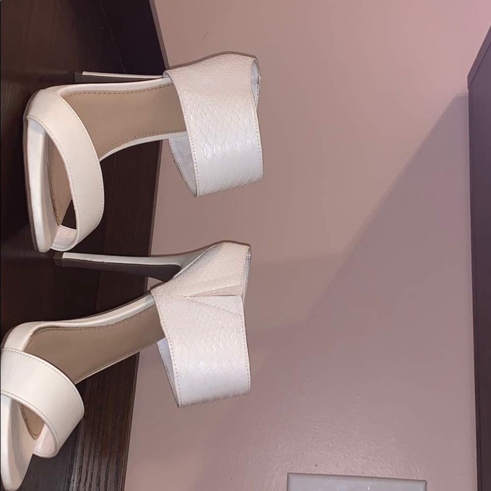 White heels